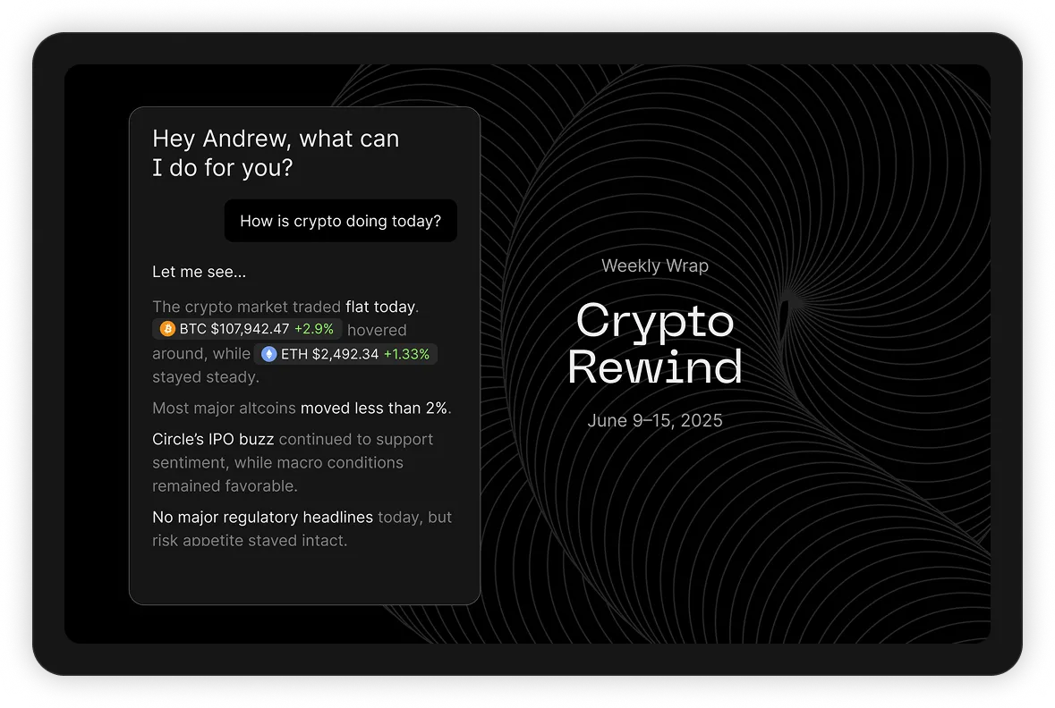 Market insights agent live briefing
